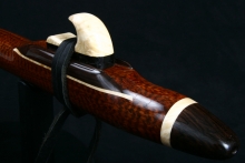 Snakewood Native American Flute, Minor, Low D-3, #E18K